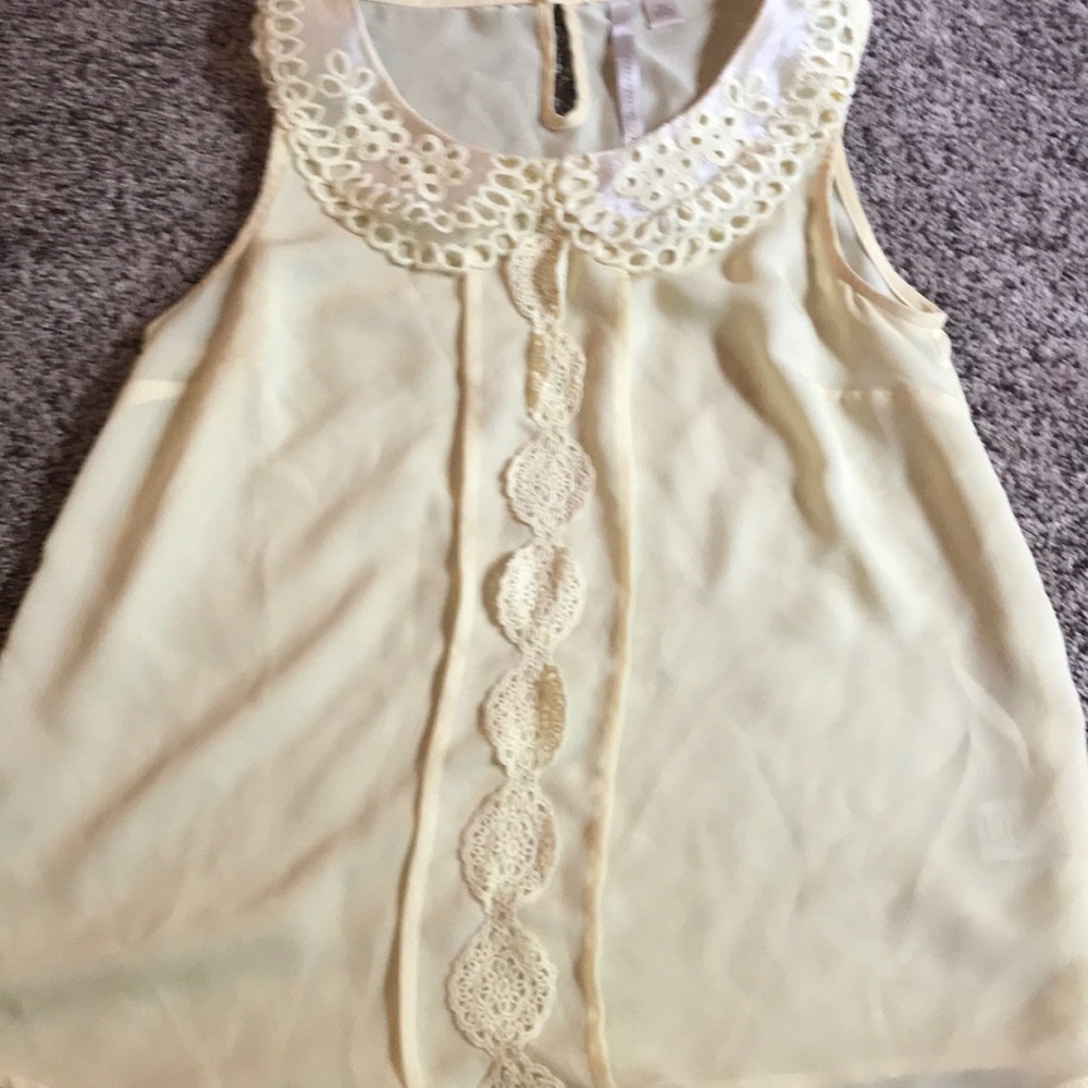 Yellow blouse